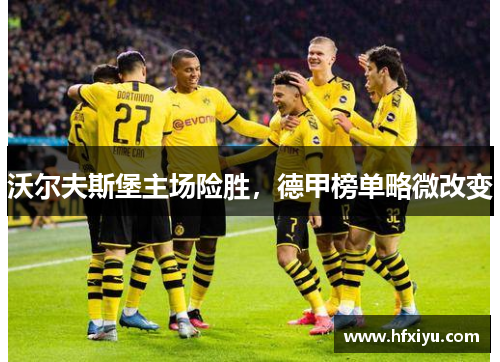 沃尔夫斯堡主场险胜，德甲榜单略微改变